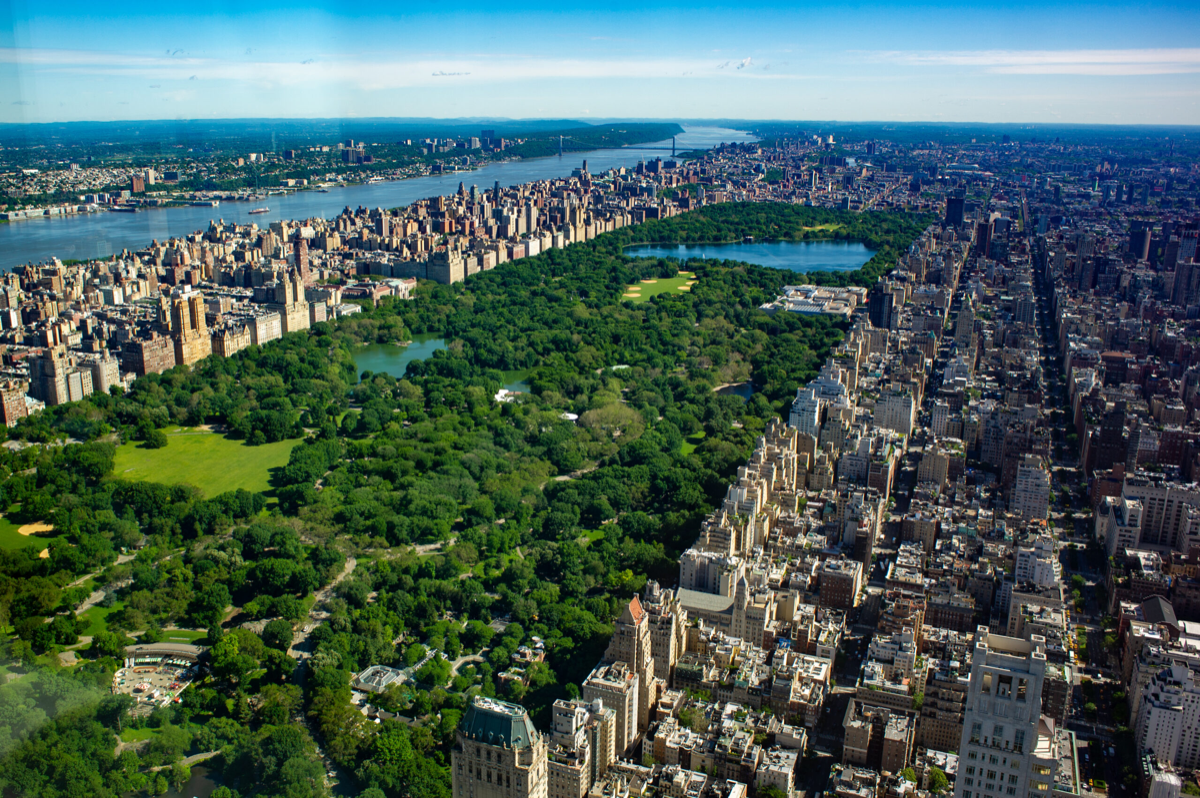 Aerial view of Manhattan's Central Park for scale comparison — BlackFarms is 10x this size
